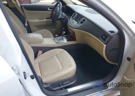 2013 Hyundai Genesis 3.8 из США, поврежденный, VIN KMHGC4DDXDU237728